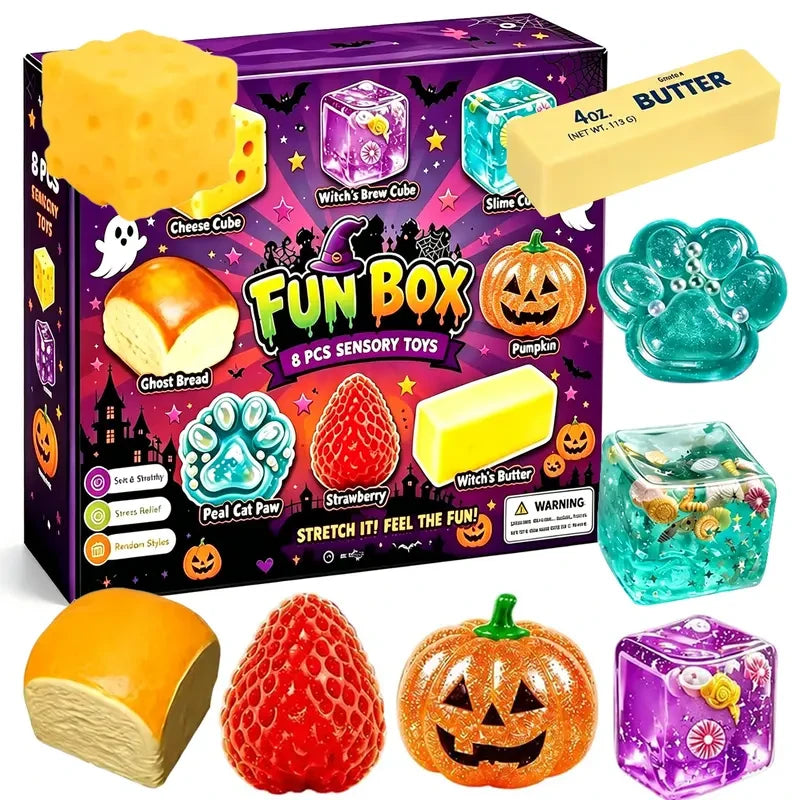 Collectible Stretchy Squishies Toys Pack