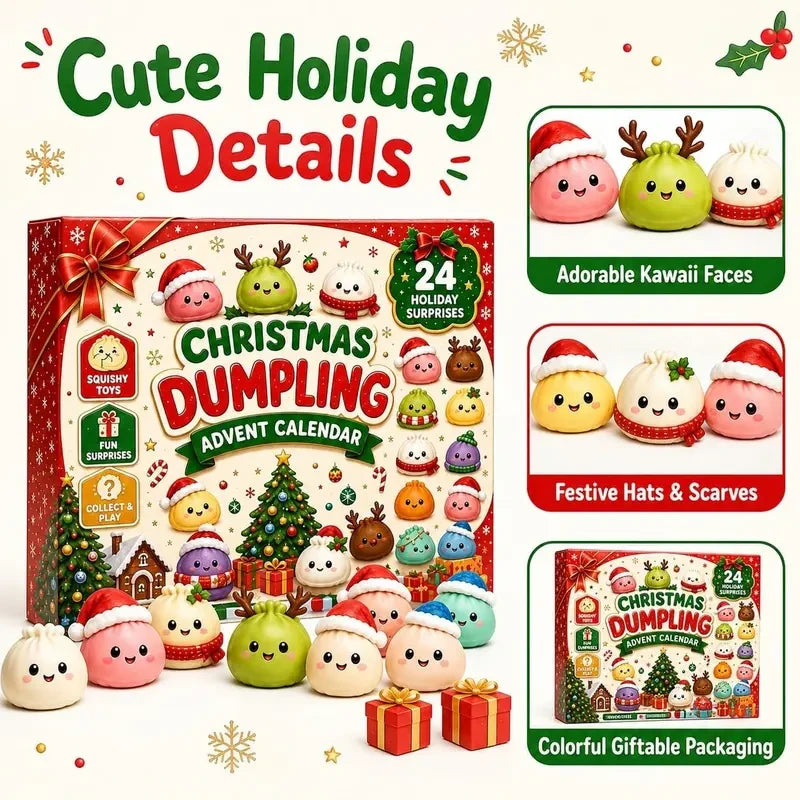 Christmas Mini Squishies Advent Calendar