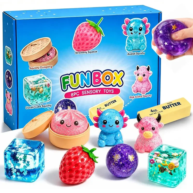 Collectible Stretchy Squishies Toys Pack