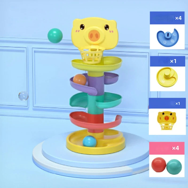 Montessori Baby Ball Drop Toy