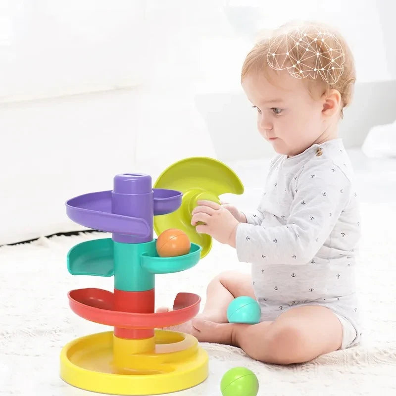 Montessori Baby Ball Drop Toy