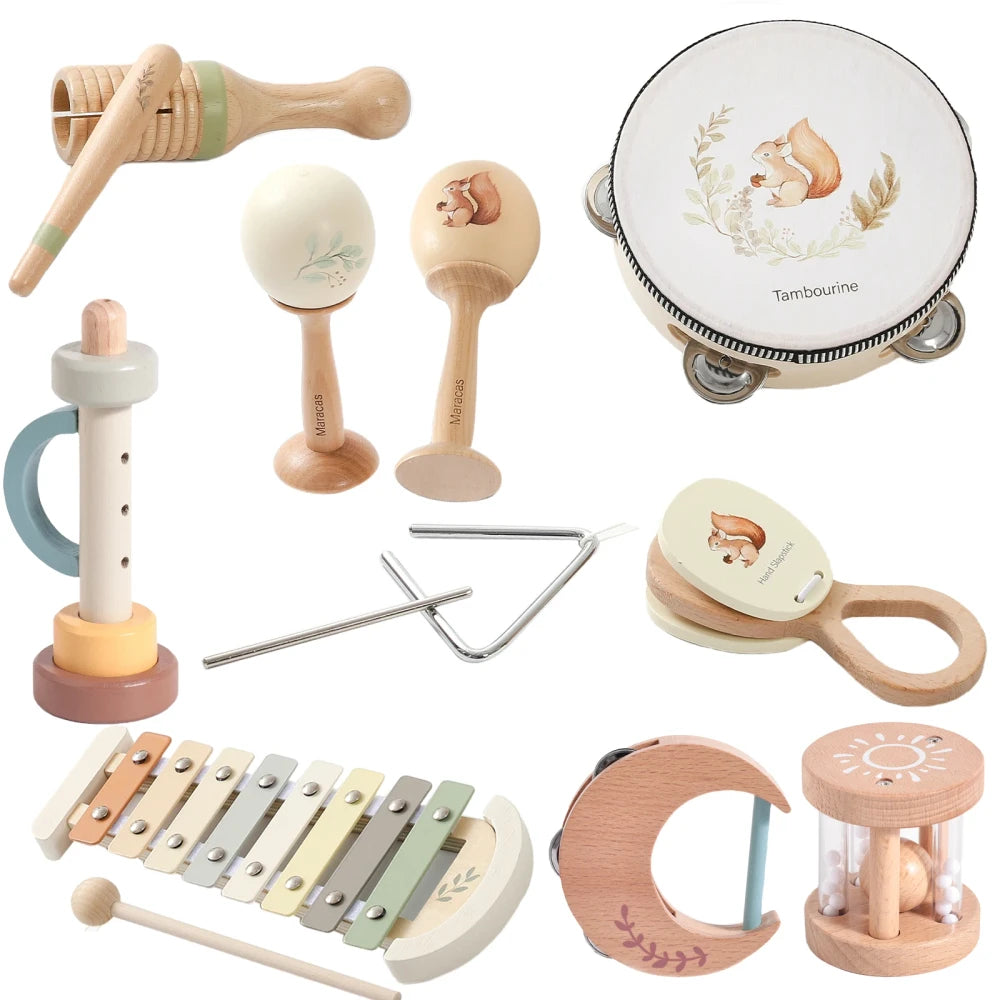 Montessori Wooden Musical Instrument Toy
