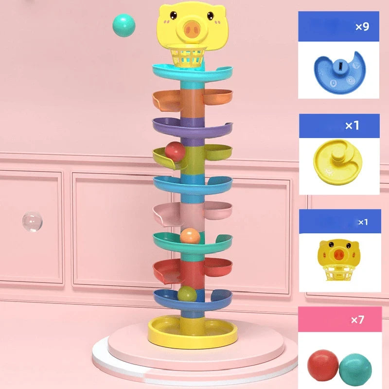 Montessori Baby Ball Drop Toy