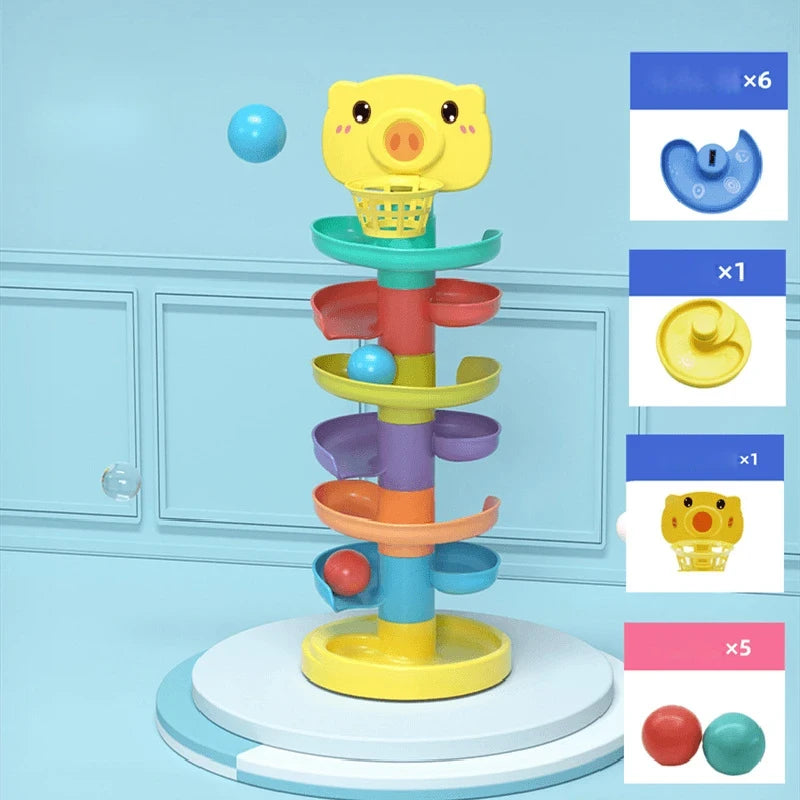 Montessori Baby Ball Drop Toy