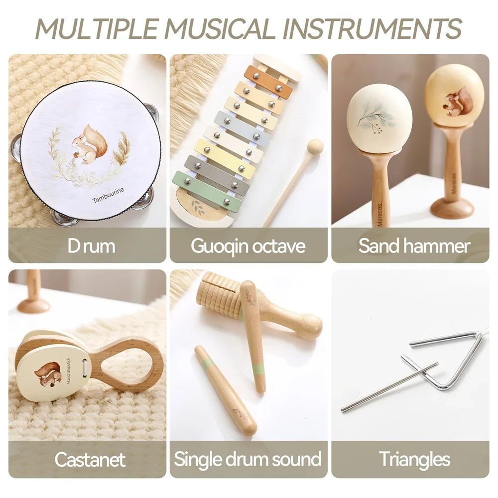 Montessori Wooden Musical Instrument Toy