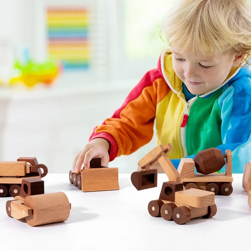 Wooden Car Blocks