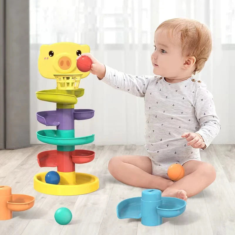 Montessori Baby Ball Drop Toy
